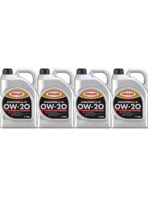Meguin Megol 33058 Evolution LL Longlife IV 0W-20 4x 5 = 20 Liter