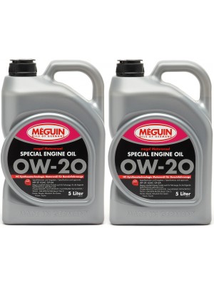 Meguin Megol 6851 Motoröl Special Engine Oil 0W-20 2x 5 = 10 Liter