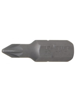 BGS 8170 Bit | Länge 25 mm | Antrieb Außensechskant 6,3 mm (1/4"") | Kreuzschlitz PZ1