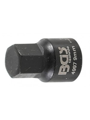 BGS 4997 Bremssattel-Einsatz | Innensechskant | extra kurz | 9 mm
