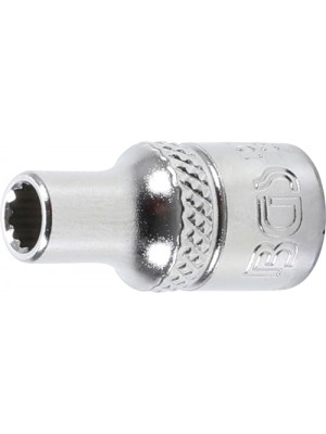 BGS 10773 Steckschlüssel-Einsatz Zwölfkant | Antrieb Innenvierkant 6,3 mm (1/4"") | SW 4,5 mm