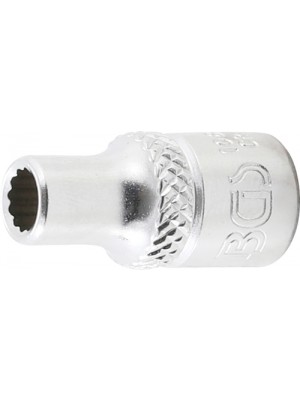 BGS 10871 Steckschlüssel-Einsatz Zwölfkant | Antrieb Innenvierkant 6,3 mm (1/4"") | SW 3/16""