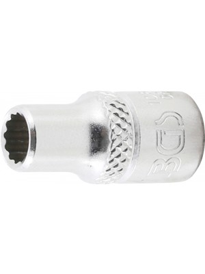 BGS 10872 Steckschlüssel-Einsatz Zwölfkant | Antrieb Innenvierkant 6,3 mm (1/4"") | SW 7/32""