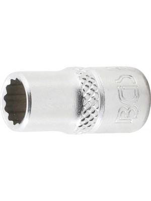 BGS 10874 Steckschlüssel-Einsatz Zwölfkant | Antrieb Innenvierkant 6,3 mm (1/4"") | SW 9/32""