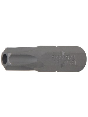 BGS 4445 Bit | Länge 30 mm | Antrieb Außensechskant 8 mm (5/16"") | T-Profil (für Torx) mit Bohrung T45