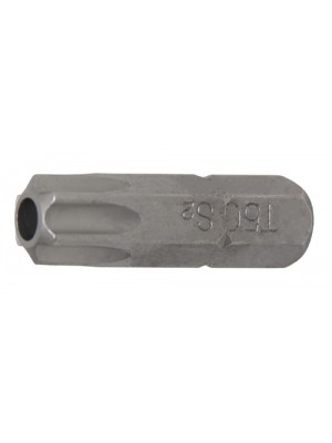 BGS 4450 Bit | Länge 30 mm | Antrieb Außensechskant 8 mm (5/16"") | T-Profil (für Torx) mit Bohrung T50
