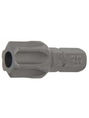 BGS 4460 Bit | Länge 30 mm | Antrieb Außensechskant 8 mm (5/16"") | T-Profil (für Torx) mit Bohrung T60