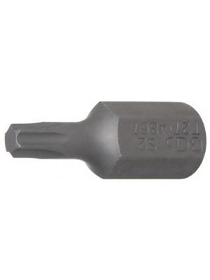 BGS 4867 Bit | Länge 30 mm | Antrieb Außensechskant 10 mm (3/8"") | T-Profil (für Torx) T27
