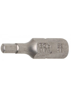 BGS 8176 Bit | Länge 25 mm | Antrieb Außensechskant 6,3 mm (1/4"") | Innensechskant 3 mm