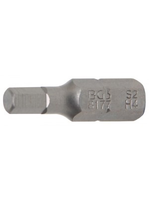 BGS 8177 Bit | Länge 25 mm | Antrieb Außensechskant 6,3 mm (1/4"") | Innensechskant 4 mm