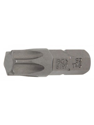 BGS 8197 Bit | Länge 25 mm | Antrieb Außensechskant 6,3 mm (1/4"") | T-Profil (für Torx) T45