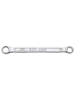 BGS 30330 Doppel-Ringschlüssel | extra flach | SW 6 x 7 mm