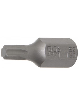 BGS 4871 Bit | Länge 30 mm | Antrieb Außensechskant 10 mm (3/8"") | T-Profil (für Torx) T30