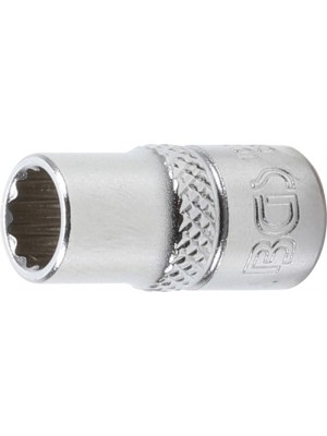 BGS 10777 Steckschlüssel-Einsatz Zwölfkant | Antrieb Innenvierkant 6,3 mm (1/4"") | SW 7 mm