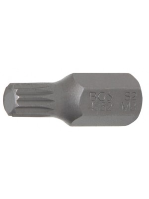 BGS 4852 Bit | Länge 30 mm | Antrieb Außensechskant 10 mm (3/8"") | Innenvielzahn (für XZN) M8