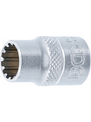 BGS 10310 Steckschlüssel-Einsatz Gear Lock | Antrieb Innenvierkant 10 mm (3/8"") | SW 10 mm