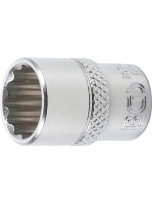 BGS 10782 Steckschlüssel-Einsatz Zwölfkant | Antrieb Innenvierkant 6,3 mm (1/4"") | SW 12 mm
