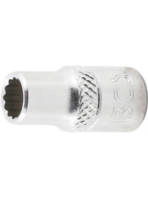 BGS 10873 Steckschlüssel-Einsatz Zwölfkant | Antrieb Innenvierkant 6,3 mm (1/4"") | SW 1/4""
