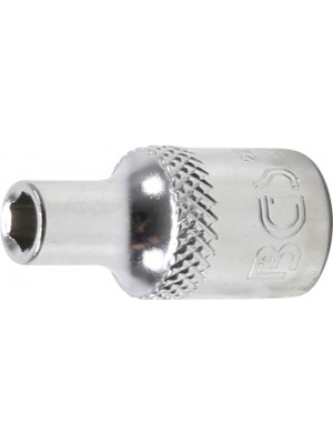 BGS 22474 Steckschlüssel-Einsatz Sechskant | Antrieb Innenvierkant 6,3 mm (1/4"") | SW 4 mm