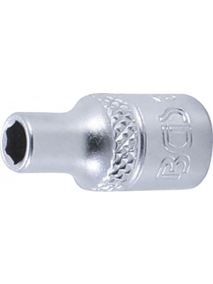 BGS 2475 Steckschlüssel-Einsatz Sechskant | Antrieb Innenvierkant 6,3 mm (1/4"") | SW 4,5 mm