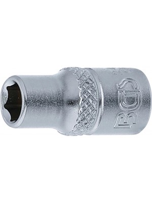 BGS 2478 Steckschlüssel-Einsatz Sechskant | Antrieb Innenvierkant 6,3 mm (1/4"") | SW 6 mm