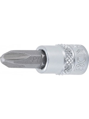 BGS 2489 Bit-Einsatz | Antrieb Innenvierkant 6,3 mm (1/4"") | Kreuzschlitz PH3