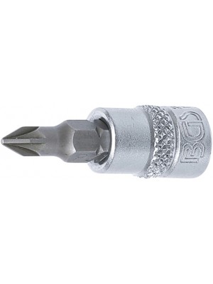 BGS 2490 Bit-Einsatz | Antrieb Innenvierkant 6,3 mm (1/4"") | Kreuzschlitz PZ1