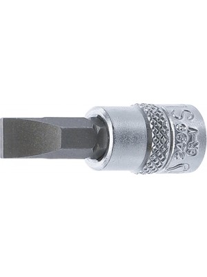 BGS 2496 Bit-Einsatz | Antrieb Innenvierkant 6,3 mm (1/4"") | Schlitz 7 mm