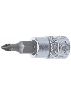 BGS 2505 Bit-Einsatz | Antrieb Innenvierkant 6,3 mm (1/4"") | Kreuzschlitz PZ0