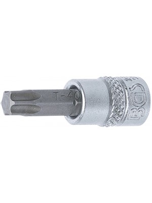 BGS 2596 Bit-Einsatz | Antrieb Innenvierkant 6,3 mm (1/4"") | T-Profil (für Torx) T40