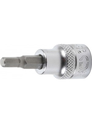 BGS 2722 Bit-Einsatz | Antrieb Innenvierkant 10 mm (3/8"") | Innensechskant 3/16""