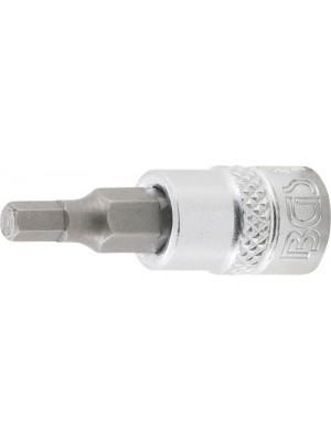 BGS 2742 Bit-Einsatz | Antrieb Innenvierkant 6,3 mm (1/4"") | Innensechskant 5/32""