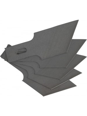 BGS 364-16x53 Ersatz-Schneideklingen für Art. 364 | 0,6 x 16 mm x 53° | 5-tlg.
