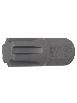 BGS 4767 Bit | Länge 30 mm | Antrieb Außensechskant 10 mm (3/8"") | Keil-Profil (für RIBE) M12