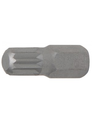 BGS 4853 Bit | Länge 30 mm | Antrieb Außensechskant 10 mm (3/8"") | Innenvielzahn (für XZN) M10