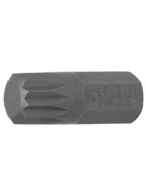 BGS 4854 Bit | Länge 30 mm | Antrieb Außensechskant 10 mm (3/8"") | Innenvielzahn (für XZN) M12