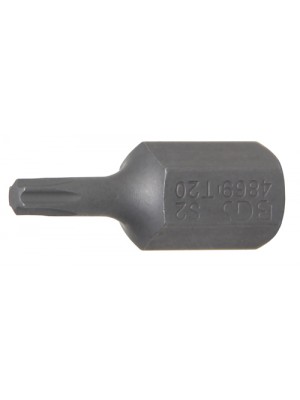 BGS 4869 Bit | Länge 30 mm | Antrieb Außensechskant 10 mm (3/8"") | T-Profil (für Torx) T20