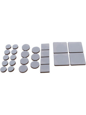 BGS 80861 Rutsch-Gleiter-Satz | grau | 25-tlg.