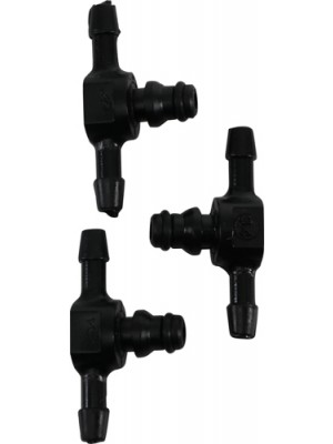 BGS 8107-20 Kunststoff-Verbinder-Satz | T-Form | 20-tlg.