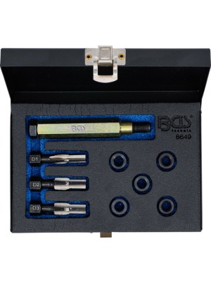 BGS 8649 Reparatursatz für Glühkerzengewinde | M10 x 1.25