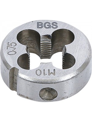 BGS 1900-M10X0.75-S Gewindeschneideisen | M10 x 0,75 x 25 mm