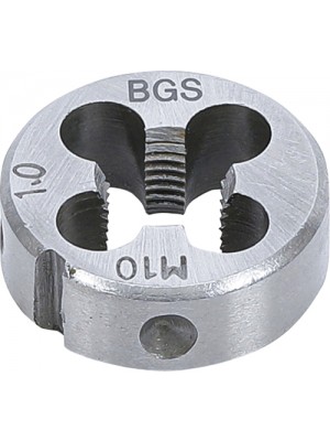 BGS 1900-M10X1.0-S Gewindeschneideisen | M10 x 1,0 x 25 mm