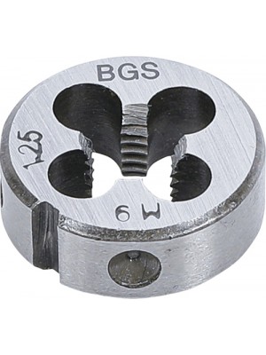 BGS 1900-M9X1.25-S Gewindeschneideisen | M9 x 1,25 x 25 mm