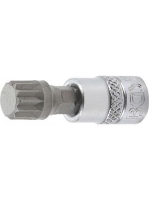 BGS 2506 Bit-Einsatz | Antrieb Innenvierkant 6,3 mm (1/4"") | Innenvielzahn (für XZN) M10