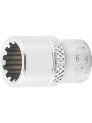 BGS 10110 Steckschlüssel-Einsatz Gear Lock | Antrieb Innenvierkant 6,3 mm (1/4"") | SW 10 mm