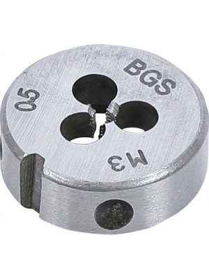 BGS 1900-M3X0.5-S Gewindeschneideisen | M3 x 0,5 x 25 mm