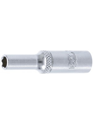 BGS 2965 Steckschlüssel-Einsatz Super Lock, tief | Antrieb Innenvierkant 6,3 mm (1/4"") | SW 5 mm