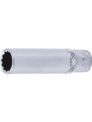 BGS 10709 Steckschlüssel-Einsatz Zwölfkant, tief | Antrieb Innenvierkant 6,3 mm (1/4"") | SW 9 mm