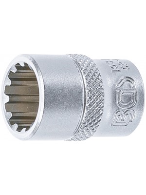 BGS 10313 Steckschlüssel-Einsatz Gear Lock | Antrieb Innenvierkant 10 mm (3/8"") | SW 13 mm