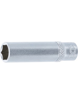 BGS 10509 Steckschlüssel-Einsatz Sechskant, tief | Antrieb Innenvierkant 6,3 mm (1/4"") | SW 9 mm